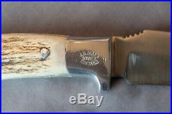 R. H. Ruana Knife Custom Finn Model 27c Hunting, Skinner, (m) Stamp