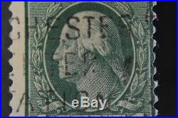 RARE 1917 US, 1c stamp, Used, George Washington
