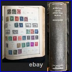 RARE 1943 Scott International Junior Stamp Album 1800s-1940s MSG WITH OFFERS