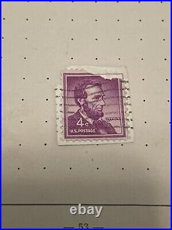 RARE US Abraham Lincoln 4 Cent Stamp 1964