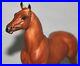 RARE VARIATION Breyer Man O’ War with SOLID FACE 1970s early No stamp horse