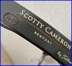 Rare 1st Run Scotty Cameron Teryllium Tei3 Newport Putter sole stamp Used