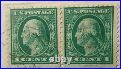 Rare George Washington 1 Cent Green US Postage Stamps
