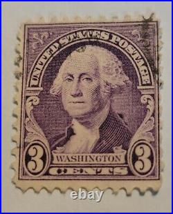 Rare - George Washington stamp 1932 U. S. United States postage 3 cent XFU Condt