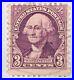 Rare George Washington stamp 1932 US 3 Cent Perf 11×10 1/2 VIOLET offcenter