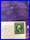 Rare Green Line 1 cent George RARE Washington Stamp 1 cent card evergreen