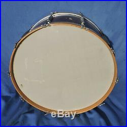 Rare HUGE 1961 Ludwig Mahogany Marching Bass Hoop Drum 30 x 13 Red Date Stamp