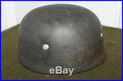 Rare Original WW2 Paratrooper Helmet, Maker & Size Stamped from U. S. GIs Estate