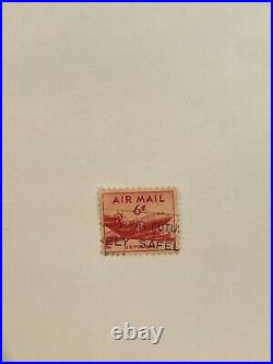 Rare Red Air Mail 6 Cent Stamp