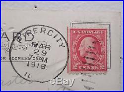 Rare Red Line Washington 2 Cent Stamp