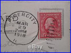 Rare Red Line Washington 2 Cent Stamp