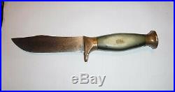 Rare! Vintage 1932-1940 Case Fixed Blade Damascus Hunting Knife No XX in Stamp