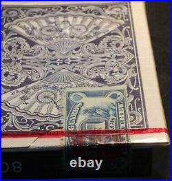 Rare Vintage Unopened Cello Sealed Bicycle Playing Cards Tax Stamp New Fan Back