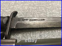 Rare WWII Airborne M3 Knife Camillus Blade Marked Ordnance Corps Stamped