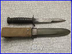 Rare WWII Airborne M3 Knife Camillus Blade Marked Ordnance Corps Stamped