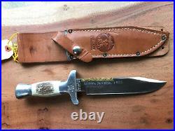 Ruana Rudy Ruana Bowie Knife Model 29a M Stamp 1980 With Original Sheath Unused