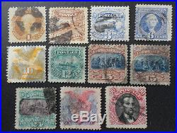 Scott #112-122 Scarce Used 1869 Pictorial Stamps Complete Set CV $4,887.50