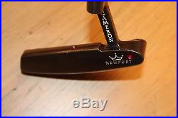 SCOTTY CAMERON TOUR DOT NEWPORT / HAND STAMPED / WITH CIRCLE T HEADCOVER / RH