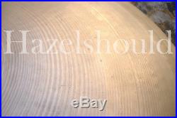 SOUNDFILE! LIGHT COMPLEX Vintage Zildjian 1950s Block Stamp 22 Ride EXCD 2592 G