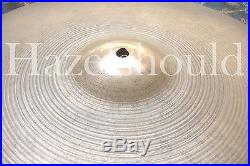 SOUNDFILE! RARE Vintage Zildjian 1940s TRANS STAMP 17 LIGHT CRASH RIDE! 1314 Gs