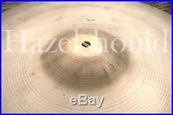 SOUNDFILE! Vintage 1960s FACTORY STAMPED Zildjian THIN CRASH 20! ONLY 1695 gs