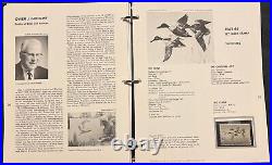 STREANS and FINK US Duck Stamp Collection Volume l, 1934-1982 & Biographies