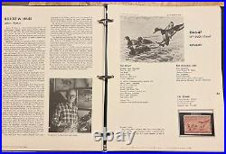 STREANS and FINK US Duck Stamp Collection Volume l, 1934-1982 & Biographies