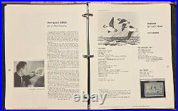 STREANS and FINK US Duck Stamp Collection Volume l, 1934-1982 & Biographies