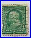 Scott 279 US Deep Green Ben Franklin Used Cancelled 1c One Cent Postage Stamp