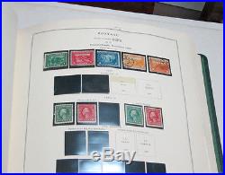 Scott US Stamp Album with $1,394.00 value in mint and used stamps