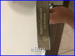 Scotty Cameron Pro Platinum Newport 2 Original 3P Crown Grip Tour Toe Stamp