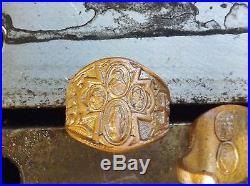 Stamping die, Classic Ring style, Religious design (15)