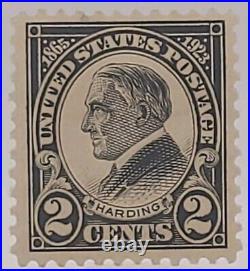 Stamps United States 1901-Now Used 1923 2c Warren Harding U. S. Scott #613