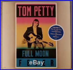 Super rare TOM PETTY FULL MOON FEVER gold stamp promo MINT vinyl