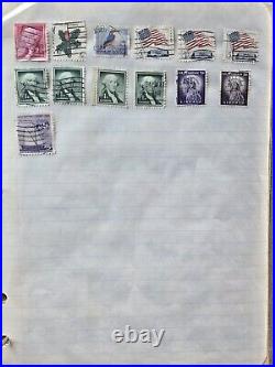 Terrific Mint & Used US Stamps Collection In Binder Many NH