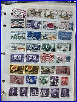 Terrific Mint & Used US Stamps Collection In Binder Many NH