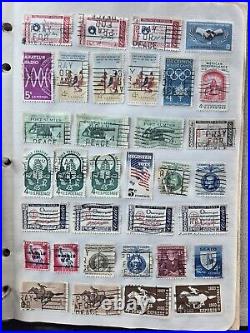 Terrific Mint & Used US Stamps Collection In Binder Many NH