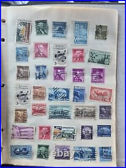 Terrific Mint & Used US Stamps Collection In Binder Many NH