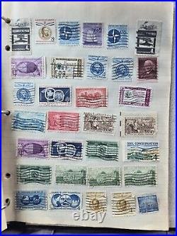 Terrific Mint & Used US Stamps Collection In Binder Many NH