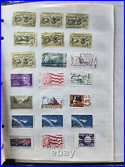 Terrific Mint & Used US Stamps Collection In Binder Many NH