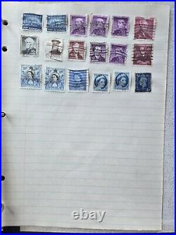 Terrific Mint & Used US Stamps Collection In Binder Many NH