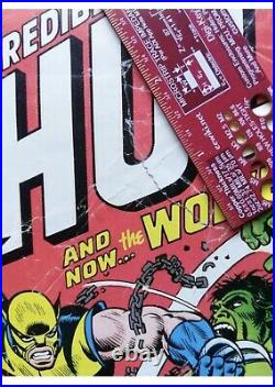 The Incredible Hulk #181 (Nov 1974, Marvel), No Value Stamp, Bright Cover