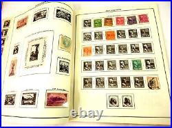 The Jefferson United States stamp Album illustrated with a lot of Stamps inside