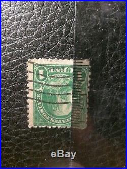 The Rare 1 Cent Benjamin Franklin Stamp #594/#596
