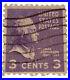 Thomas Jefferson 3 Cent Purple United States Postage Stamp
