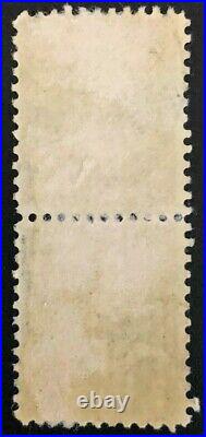 Thomas Jefferson 3 ¢ Pair of Rare Purple US 1938 Scott # 807 Postmark 1950
