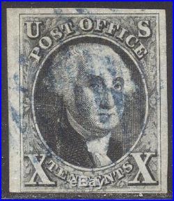 U. S. #2 Used BEAUTY 1847 10c Black