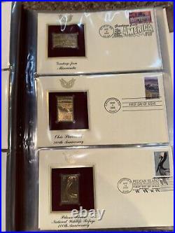 U. S. First Day Covers, Golden Replicas, World Of Stamps & More! Huge Lot