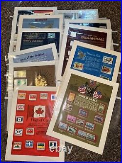 U. S. First Day Covers, Golden Replicas, World Of Stamps & More! Huge Lot