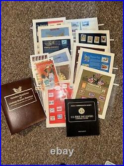 U. S. First Day Covers, Golden Replicas, World Of Stamps & More! Huge Lot